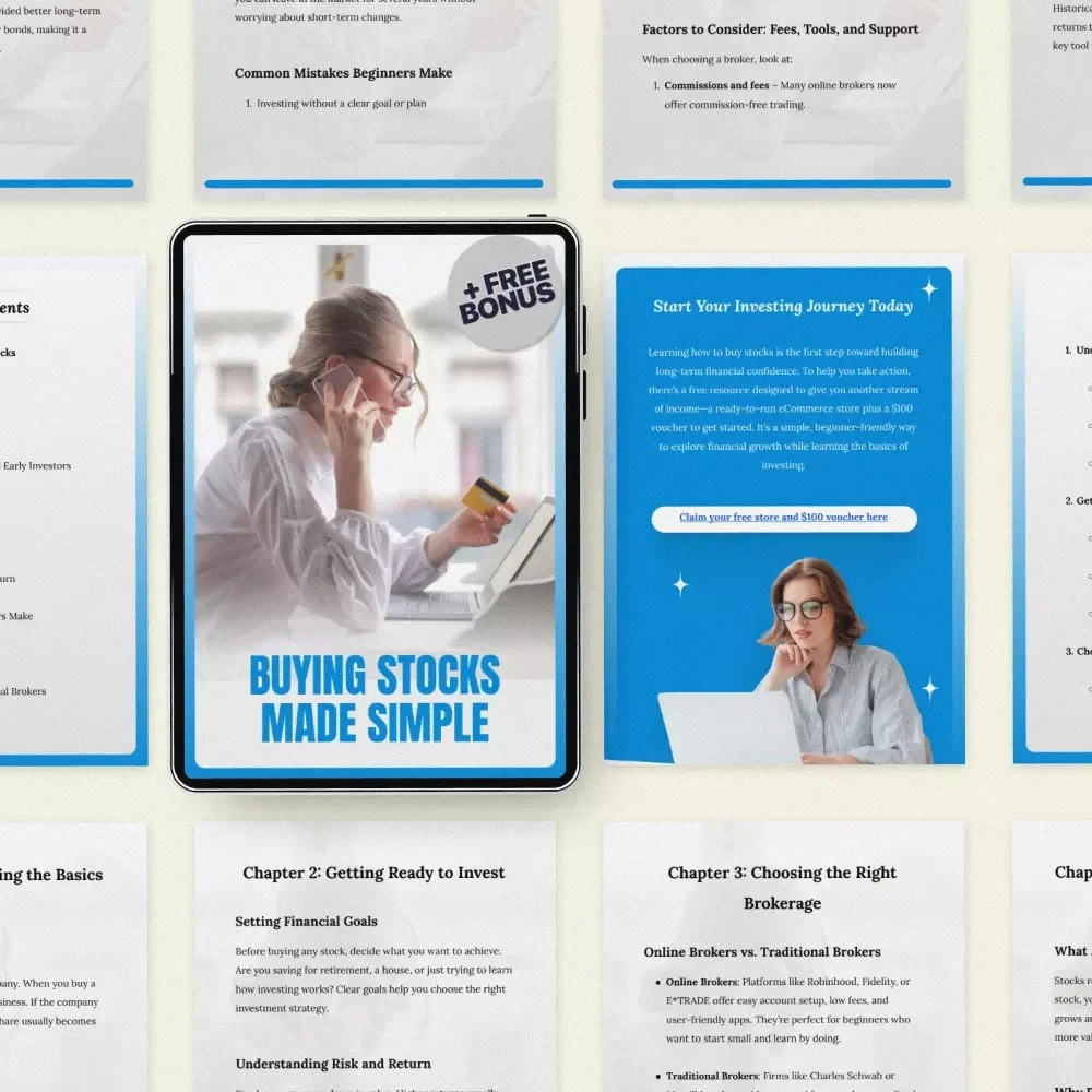 Buying Stocks Made Simple: A Beginner's Guide to Understanding the Stock Market and Investing