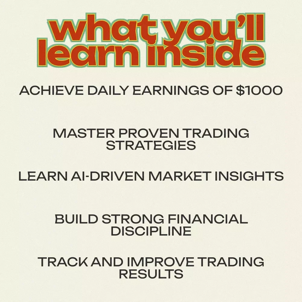 Path to Earning 1000 a Day in the Stock Market - Digital Guide eBook