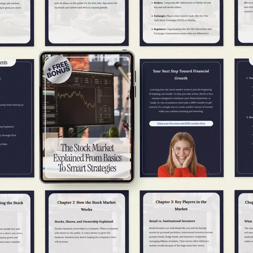 The Stock Market Explained From Basics to Smart Strategies: A Comprehensive eBook Guide to Understanding the Stock Market, Smart Investment Strategies, and AI Tools for Investors