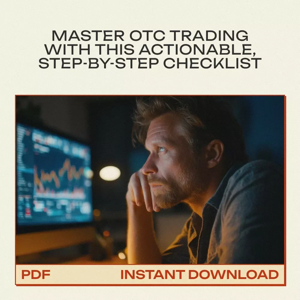 The OTC Trading Kickstart Checklist – Learn How to Trade OTC Stocks Effectively