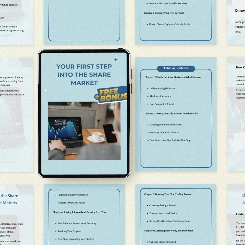 Your First Step Into the Share Market: A Complete Beginner’s Guide to Investing