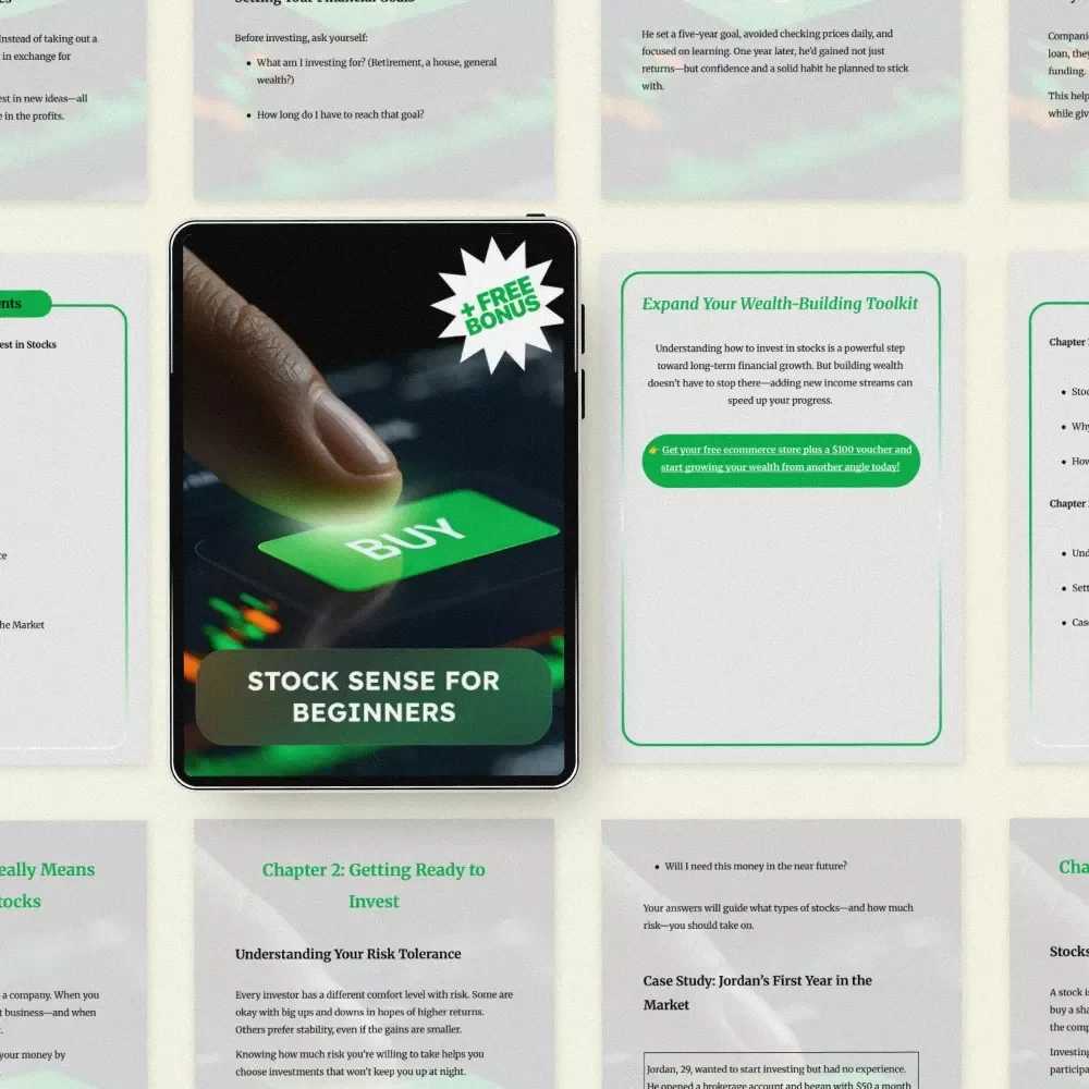 Stock Sense for Beginners: A Beginner's Guide to Understanding How to Invest in Stocks