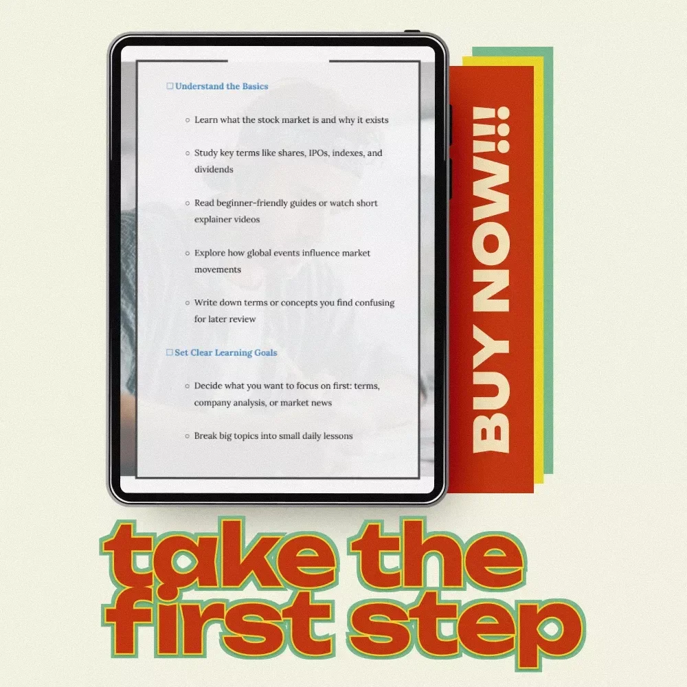 Smart Beginner’s Checklist for Studying the Stock Market – How to Study Stock Market Guide for Beginners