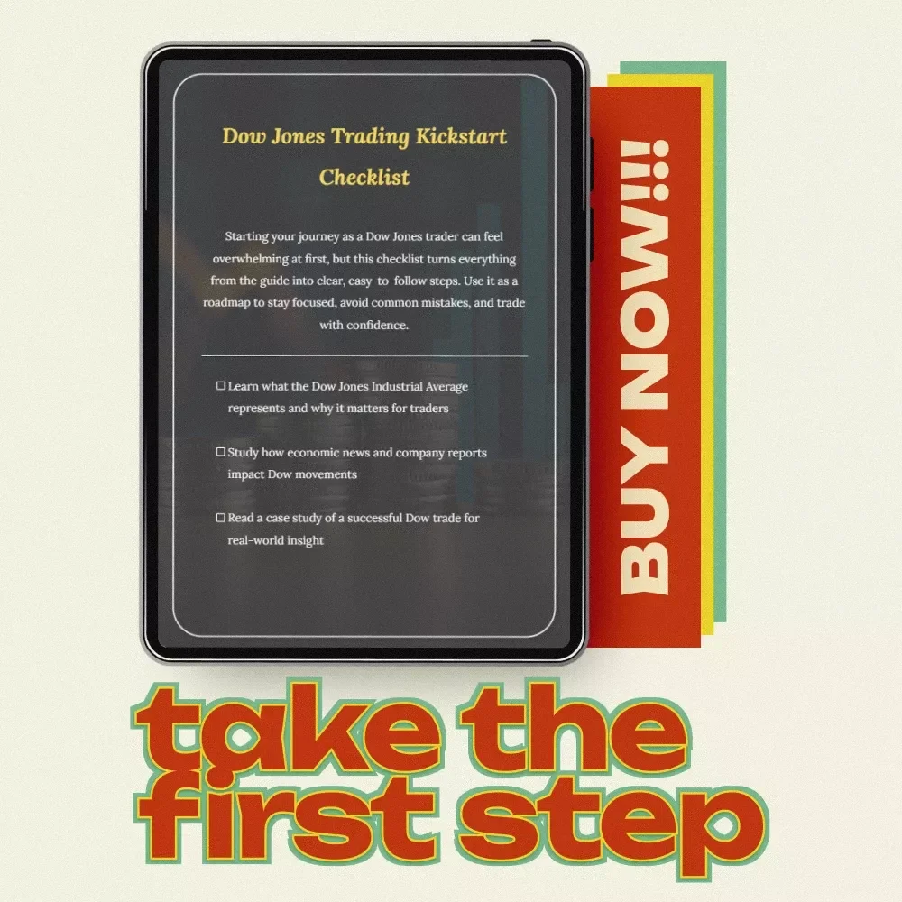 Dow Jones Trading Kickstart Checklist - Essential Guide for Beginners