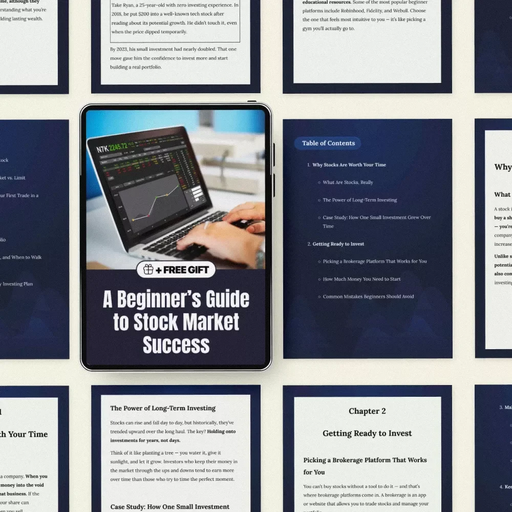 A Beginner’s Guide to Stock Market Success: Investing in Stocks for Beginners