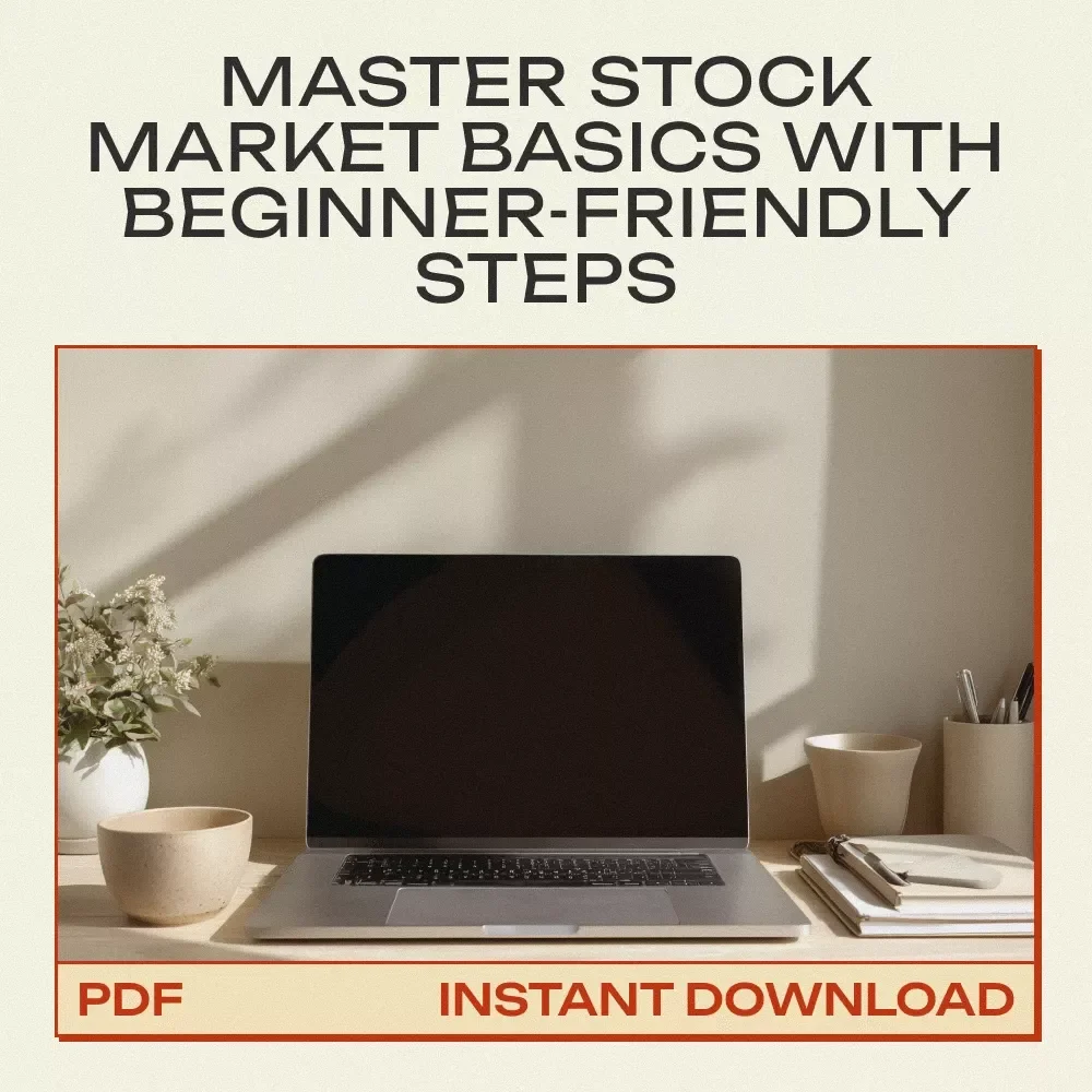 Beginner’s Stock Market Starter Checklist - A Digital Download for New Investors
