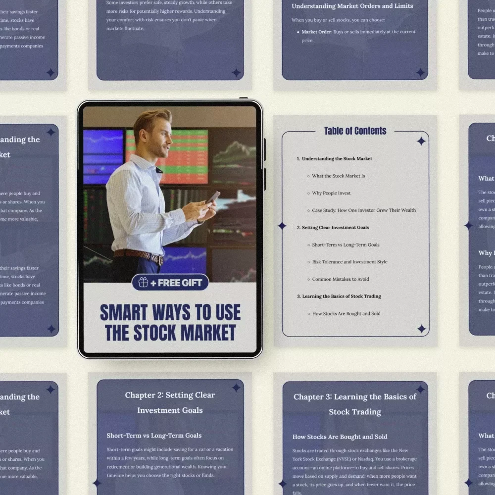Smart Ways to Use the Stock Market: A Comprehensive eBook Guide for Stock Market Success