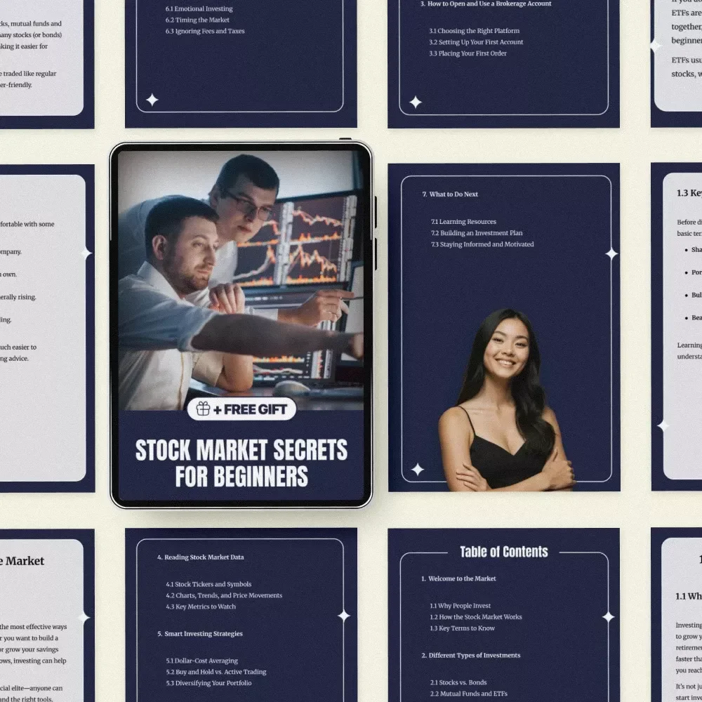 Stock Market Secrets for Beginners: A Complete Guide to Investing with Confidence