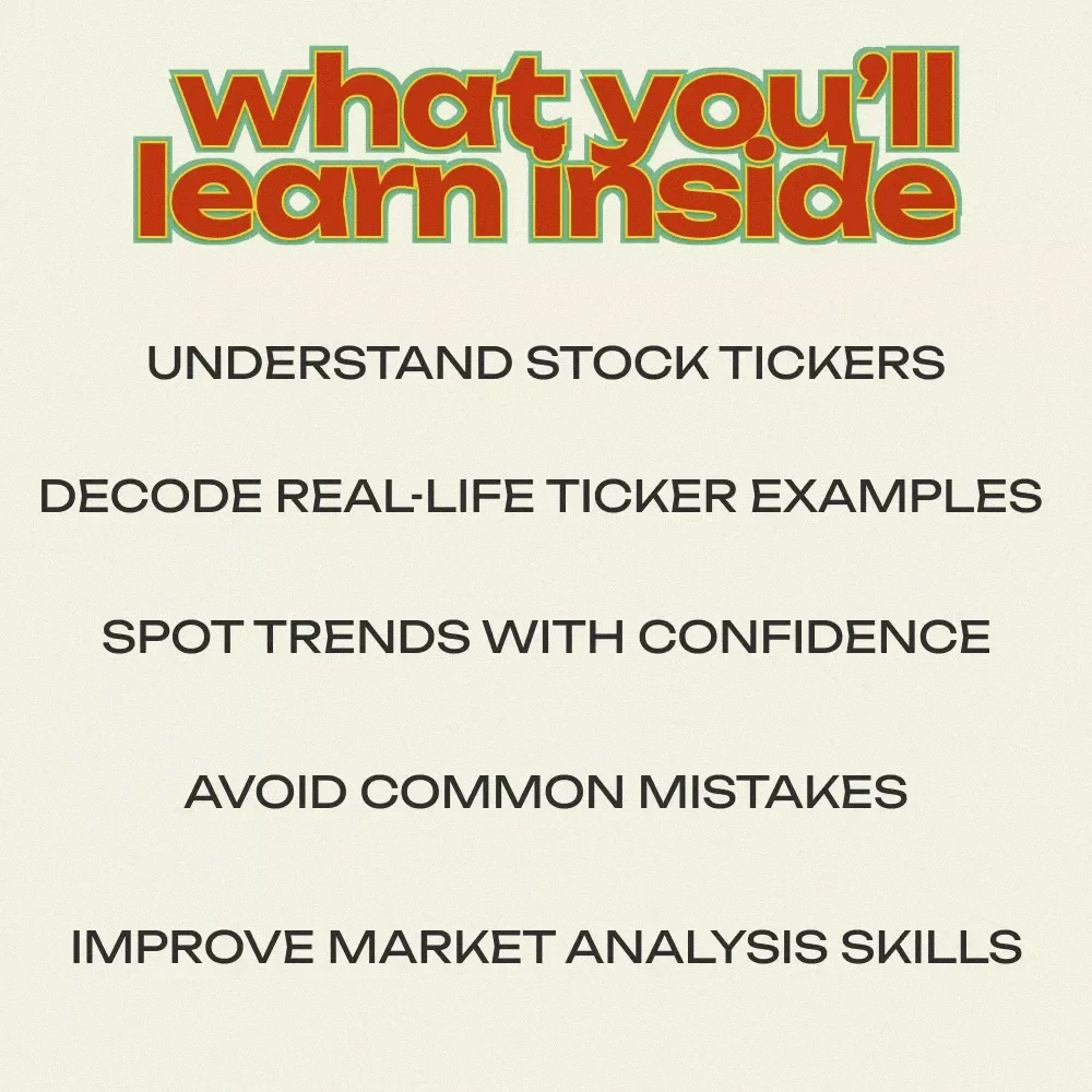 How to Read a Stock Ticker: A Comprehensive Guide for Beginners and Investors
