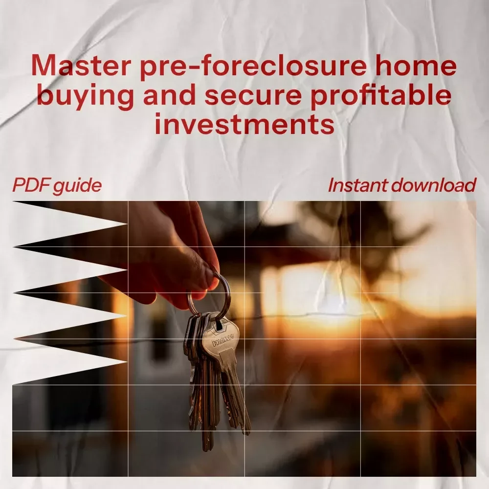 How to Buy a Pre-Foreclosure Home: A Comprehensive Guide to Smart Investment Opportunities