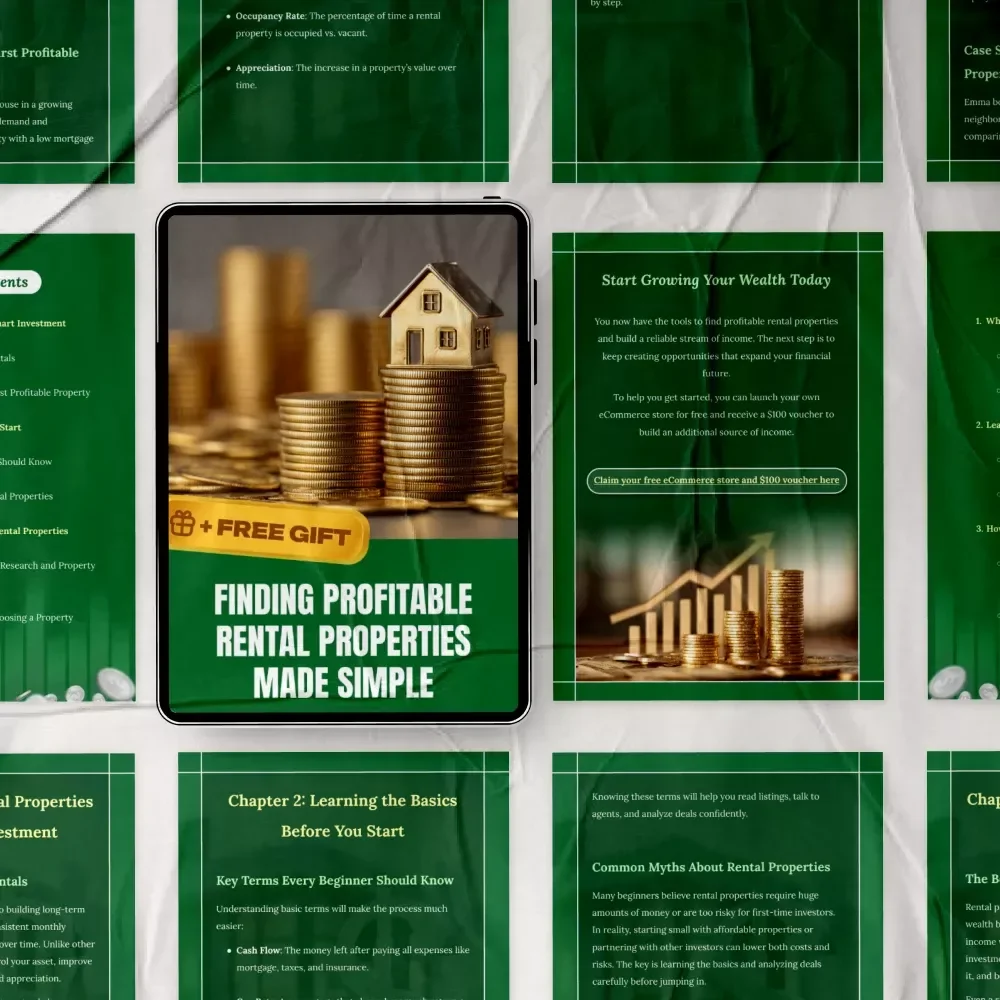 Finding Profitable Rental Properties Made Simple: A Step-by-Step Guide to Identifying, Researching, and Growing Your Rental Portfolio