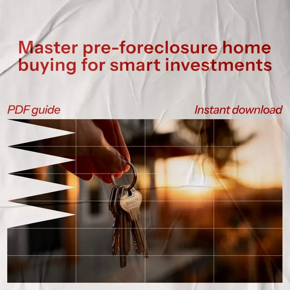 Smart Strategies to Buy a Pre-Foreclosure Home: Your Ultimate Guide to Smart Real Estate Investments