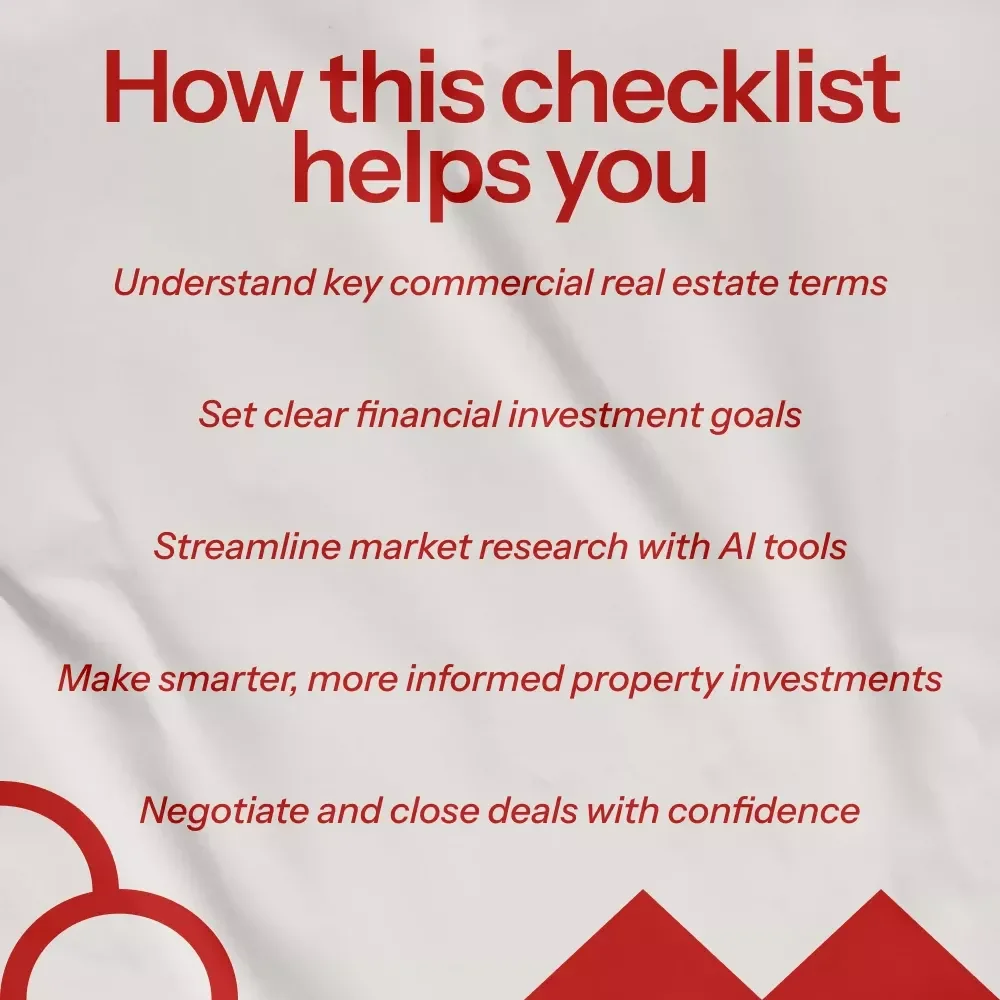 Commercial Real Estate Made Simple Checklist - A Step-by-Step Guide to Purchasing Commercial Property