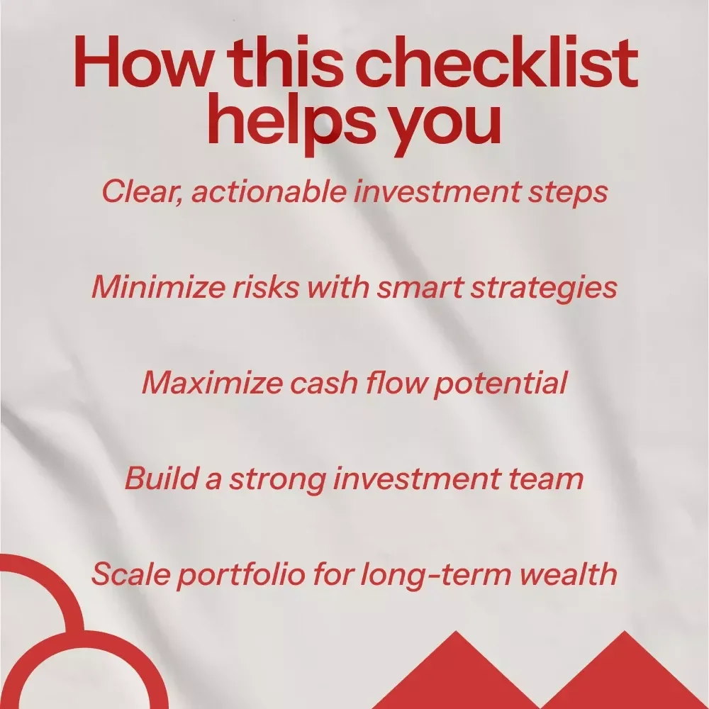 The Ultimate Real Estate Investment Checklist: Your Step-by-Step Guide to Building Wealth
