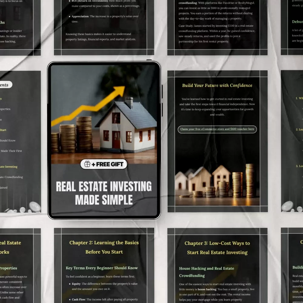 Real Estate Investing Made Simple: A Beginner's Guide to How to Get into Real Estate Investing