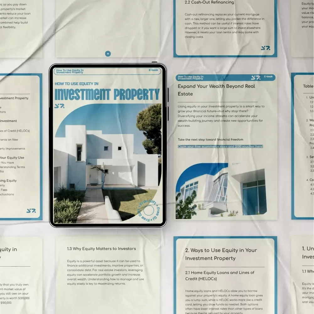 How to Use Equity in Investment Property – Complete eBook Guide on How to Use Equity in Investment Property for Real Estate Investors & Rental Property Growth