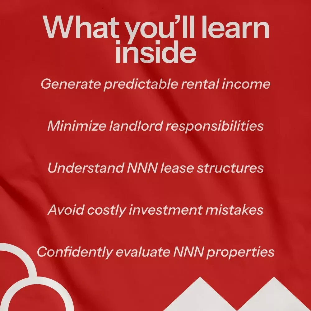 Your Step-by-Step Guide to Triple Net Investing – Complete Triple Net Investing eBook for Passive Income, NNN Lease Strategy & Commercial Real Estate Beginners | Digital Download
