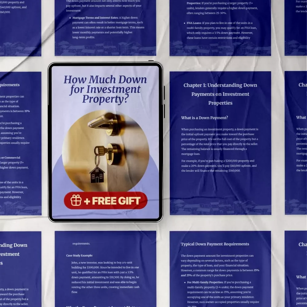 How Much Down for Investment Property Guide: Essential Tips for Your Down Payment on Investment Properties