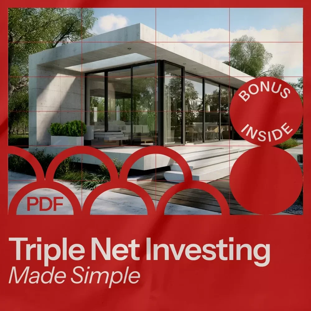 Triple Net Investing Made Simple – The Ultimate Triple Net Investing Guide for Beginners & Passive Income Real Estate Investors (Digital Download)