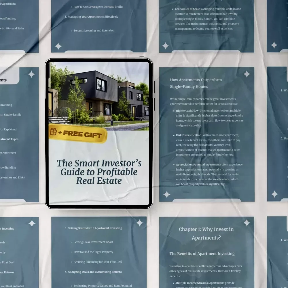 The Smart Investor’s Guide to Profitable Real Estate: Your Comprehensive eBook on Apartment Investing