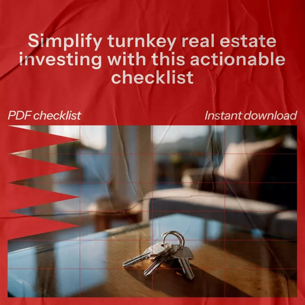 Your Ultimate Turnkey Real Estate Action Checklist | Step-by-Step Guide for Investing