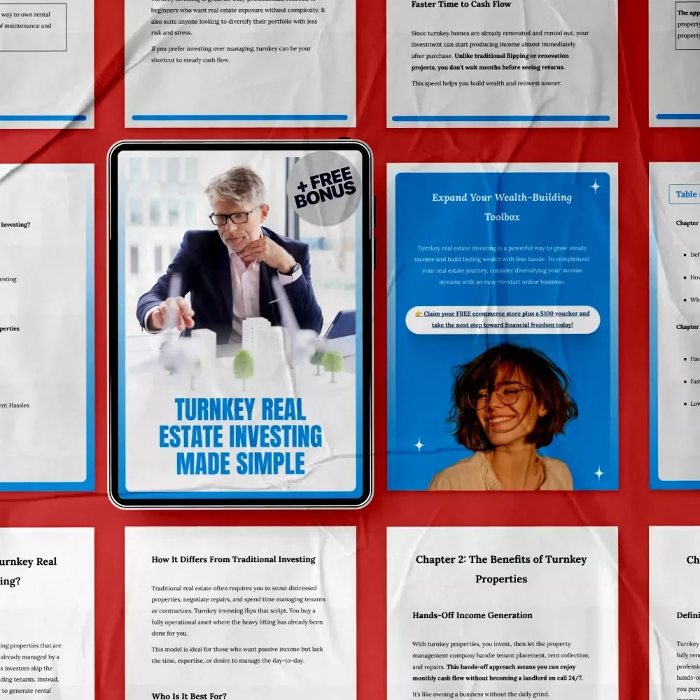 Turnkey Real Estate Investing Made Simple: A Step-by-Step Guide to Passive Income Success