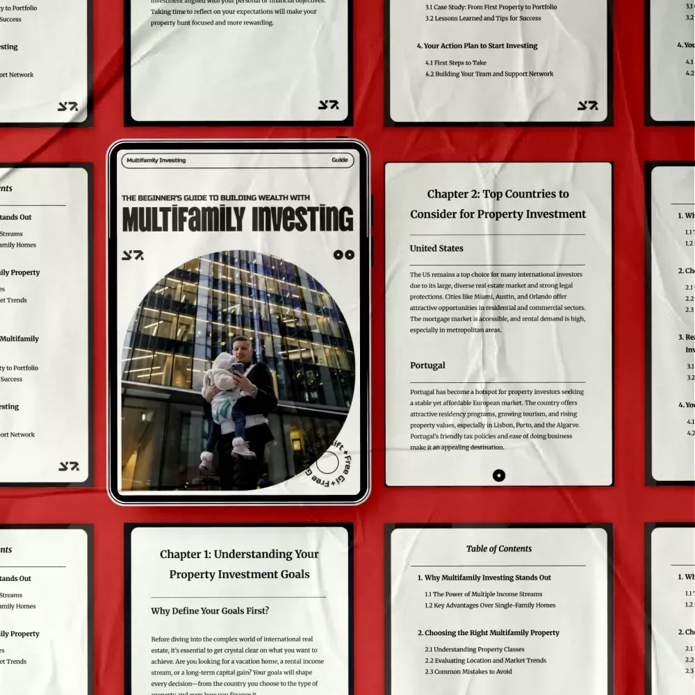 The Beginner’s Guide to Building Wealth with Multifamily Investing - A Step-by-Step eBook for New Investors