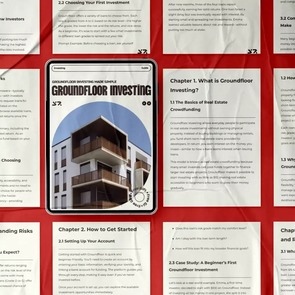 Groundfloor Investing Made Simple – A Beginner’s Guide to Groundfloor Investing, Real Estate Crowdfunding & Smart Portfolio Growth