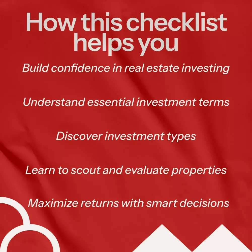 Your Real Estate Investing Success Checklist: A Step-by-Step Guide for Beginners & Pros