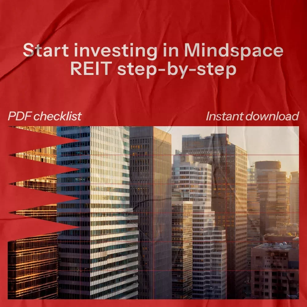 Your Quick-Start Checklist for Investing in Mindspace REIT | Mindspace REIT How to Invest Digital Download, Beginner REIT Investment Guide, Passive Income Checklist