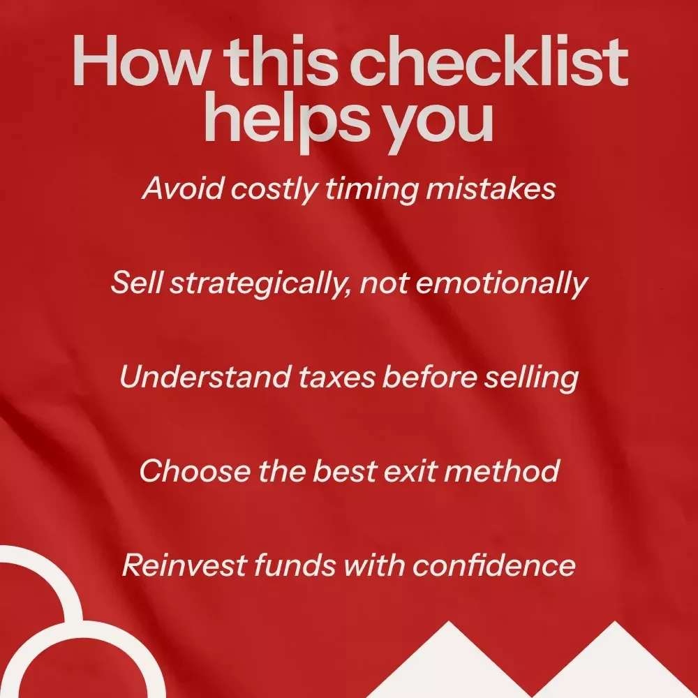 Your Smooth Exit Checklist for Getting Out of a REIT – How to Get Out of a REIT Guide, Digital Checklist for Stress-Free REIT Exit