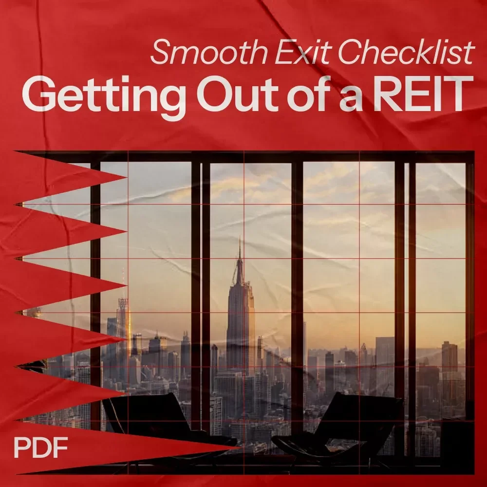 Your Smooth Exit Checklist for Getting Out of a REIT – How to Get Out of a REIT Guide, Digital Checklist for Stress-Free REIT Exit
