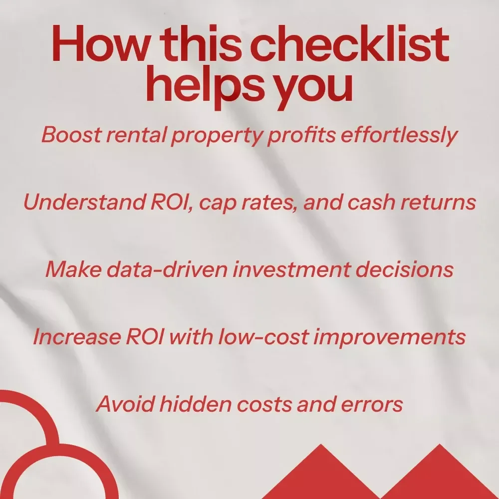 Rental ROI Checklist: Your Guide to Profitable Rental Investments