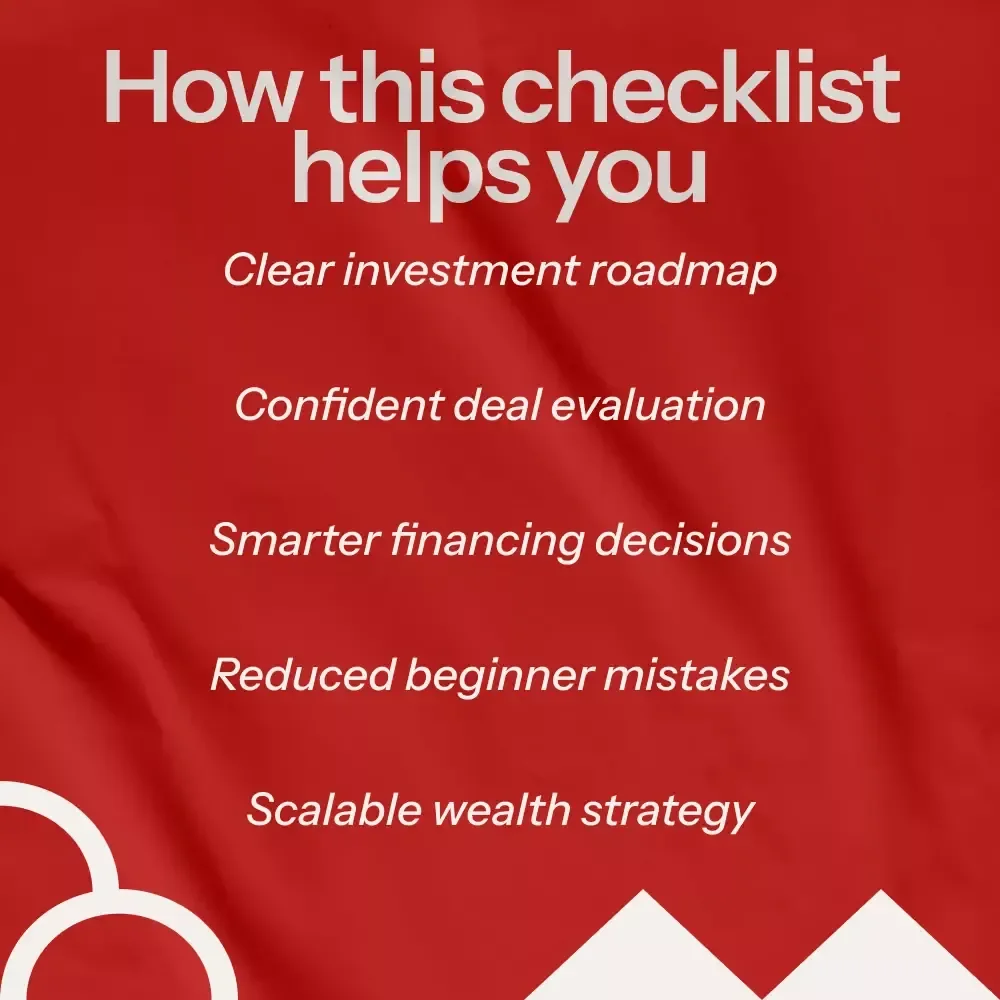 Your No-Stress Commercial Real Estate Starter Checklist | commercial real estate investing for dummies Beginner-Friendly Digital Download