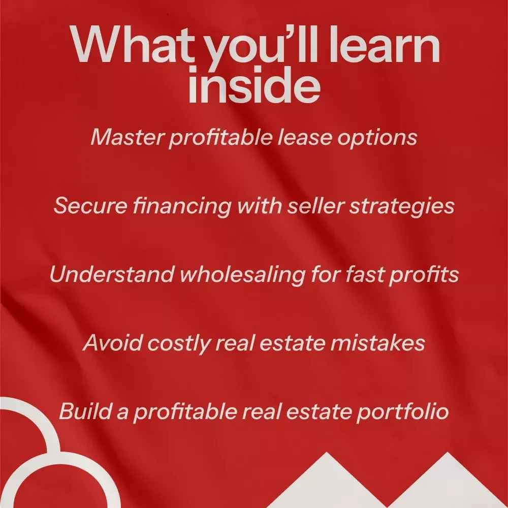 Creative Real Estate Investing Unlocked: The Ultimate Guide to Mastering Lease Options, Seller Financing, Wholesaling, and More