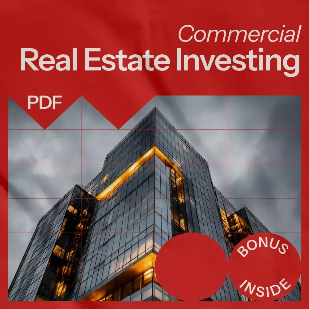 Simple Steps to Commercial Real Estate Investing for Beginners – Commercial Real Estate Investing for Dummies Guide, Digital Download eBook & Action Plan