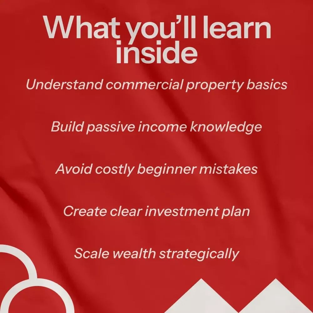 Simple Steps to Commercial Real Estate Investing for Beginners – Commercial Real Estate Investing for Dummies Guide, Digital Download eBook & Action Plan
