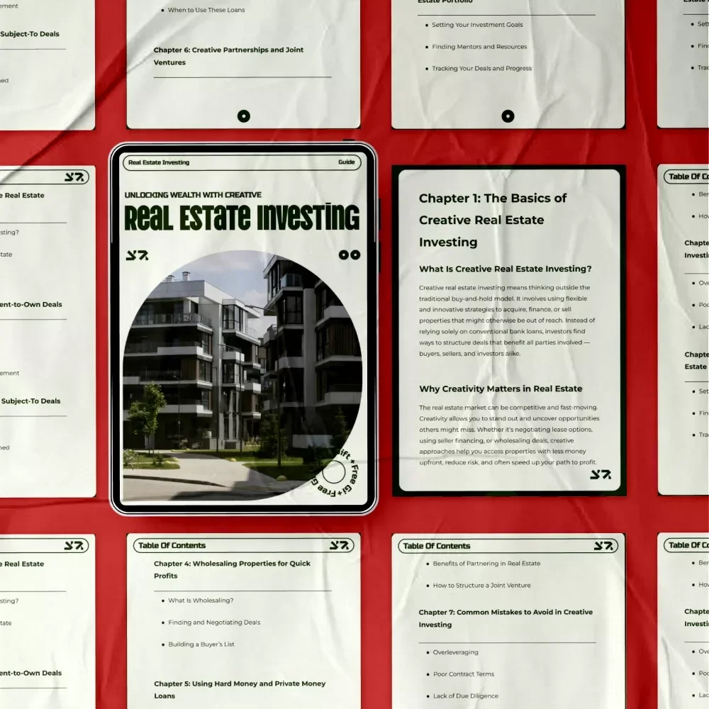 Unlocking Wealth with Creative Real Estate Investing: Your Ultimate eBook Guide to Success