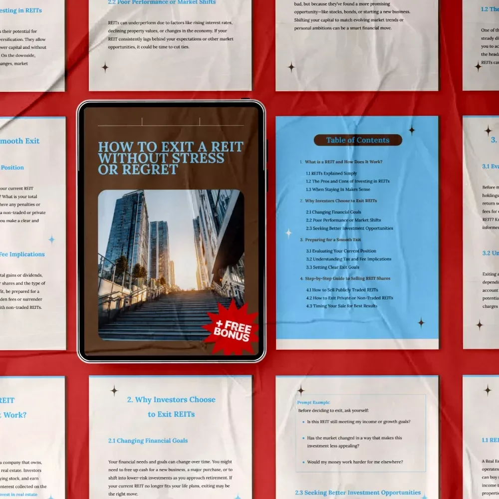 How to Exit a REIT Without Stress or Regret – Expert Guide on How to Get Out of a REIT Smoothly