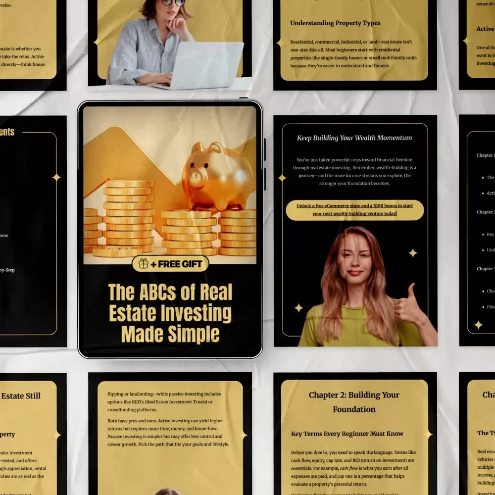 The ABCs of Real Estate Investing Made Simple: A Beginner's Guide to Smart Property Investments