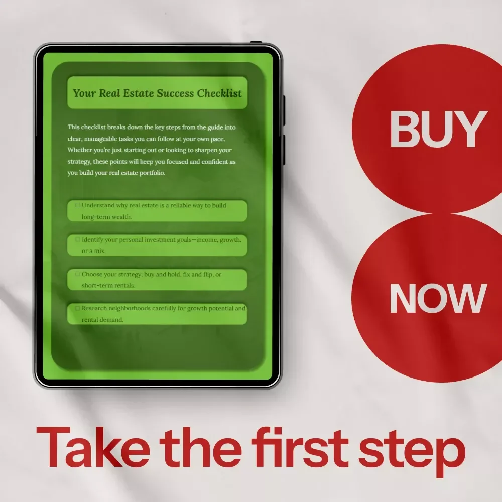 Your Real Estate Success Checklist: Expert Strategies for Building Long-Term Wealth