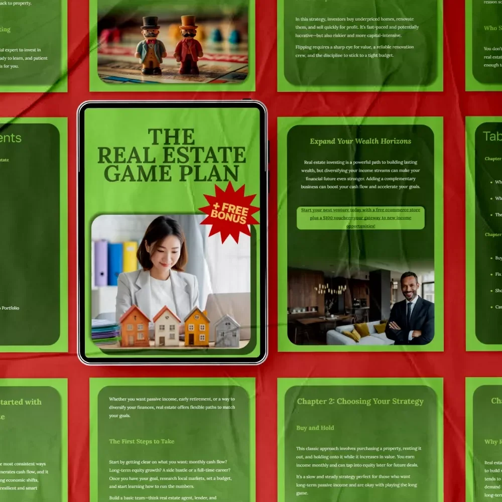 The Real Estate Game Plan: Essential Guide to Real Estate Strategies for Success