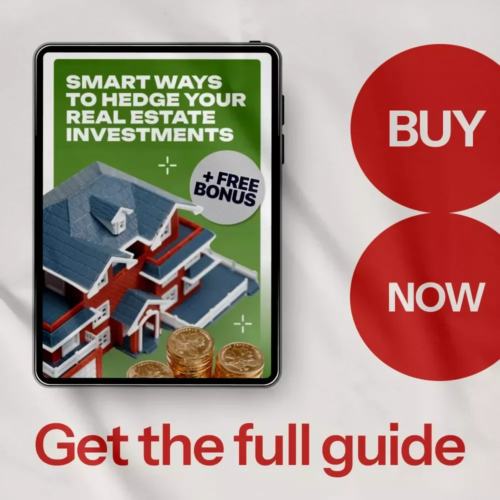 Smart Ways to Hedge Your Real Estate Investments – How to Hedge Real Estate Guide, Property Risk Management eBook, Investor Checklist & Strategy Planner