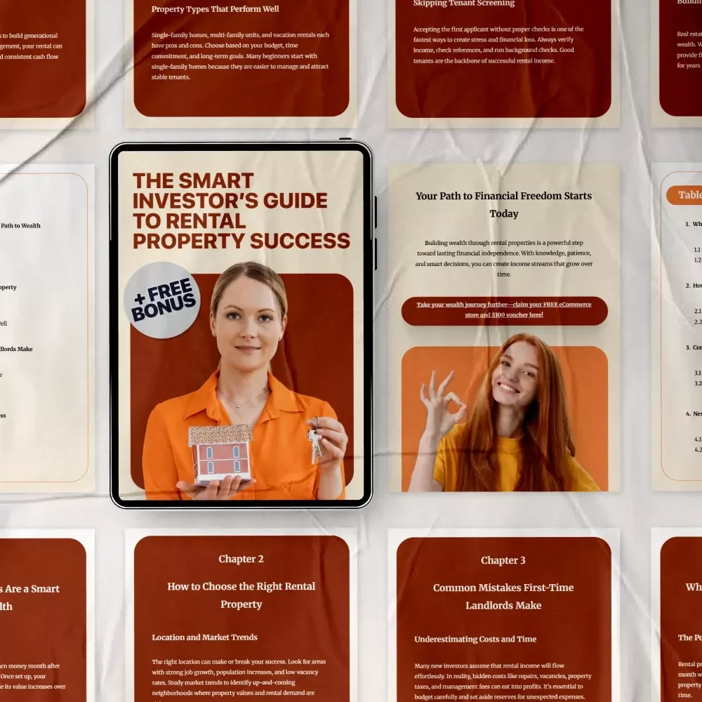 The Smart Investor’s Guide to Rental Property Success – A Digital Guide for Building Wealth Through Real Estate