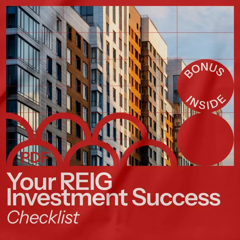 Your REIG Investment Success Checklist: A Step-by-Step Guide on how to invest in reig for Passive Income & Smart Real Estate Investing