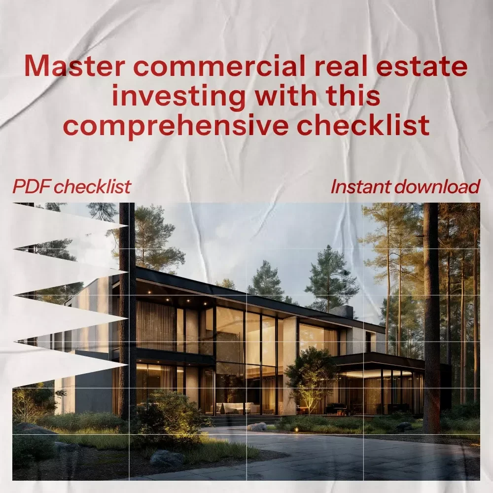 Commercial Real Estate Starter Checklist: A Guide for Beginners to Successful Investing