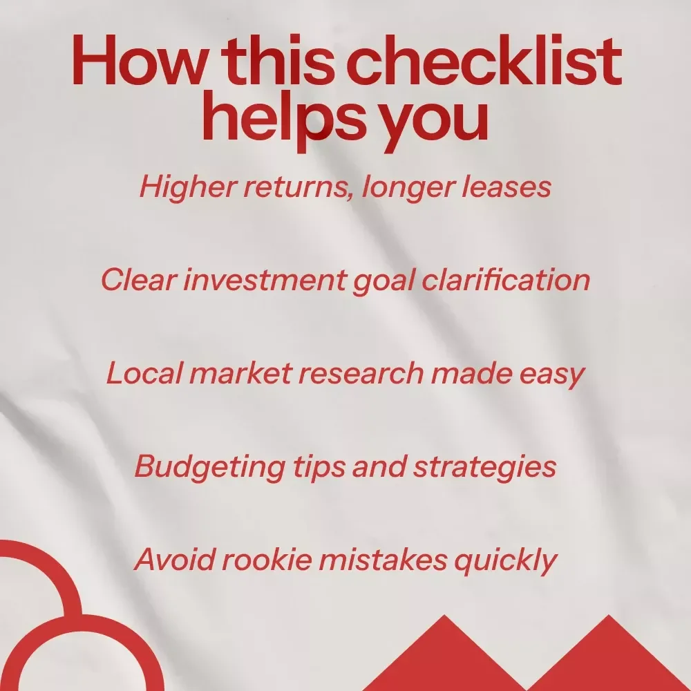 Commercial Real Estate Starter Checklist: A Guide for Beginners to Successful Investing