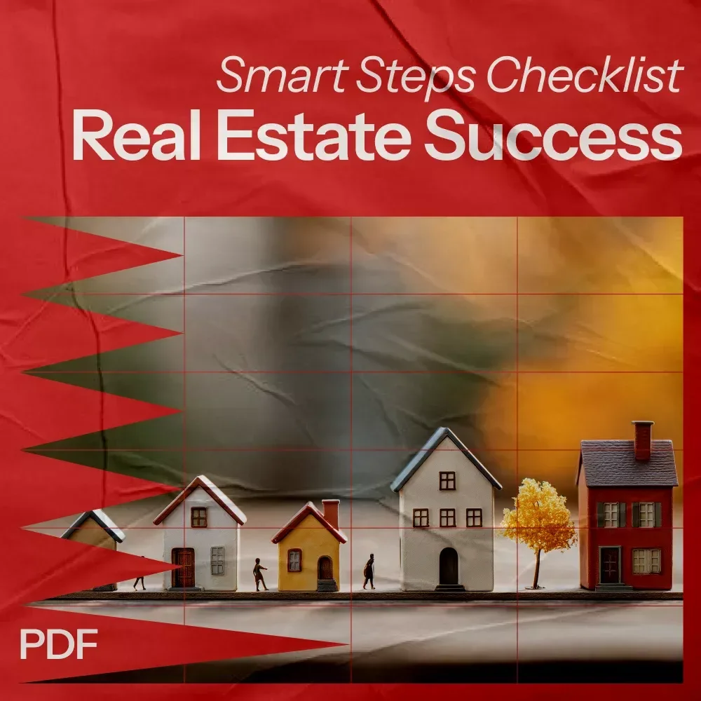 Smart Steps to Real Estate Success Checklist – How to Make Money Off Property, Beginner to Advanced Property Investment Guide, Rental & Flipping Strategy Planner