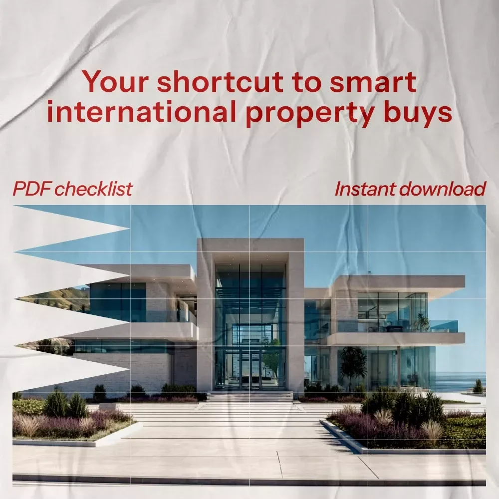 Your Ultimate Checklist for Choosing the Best Country to Buy Property – Digital Download | International Real Estate Guide