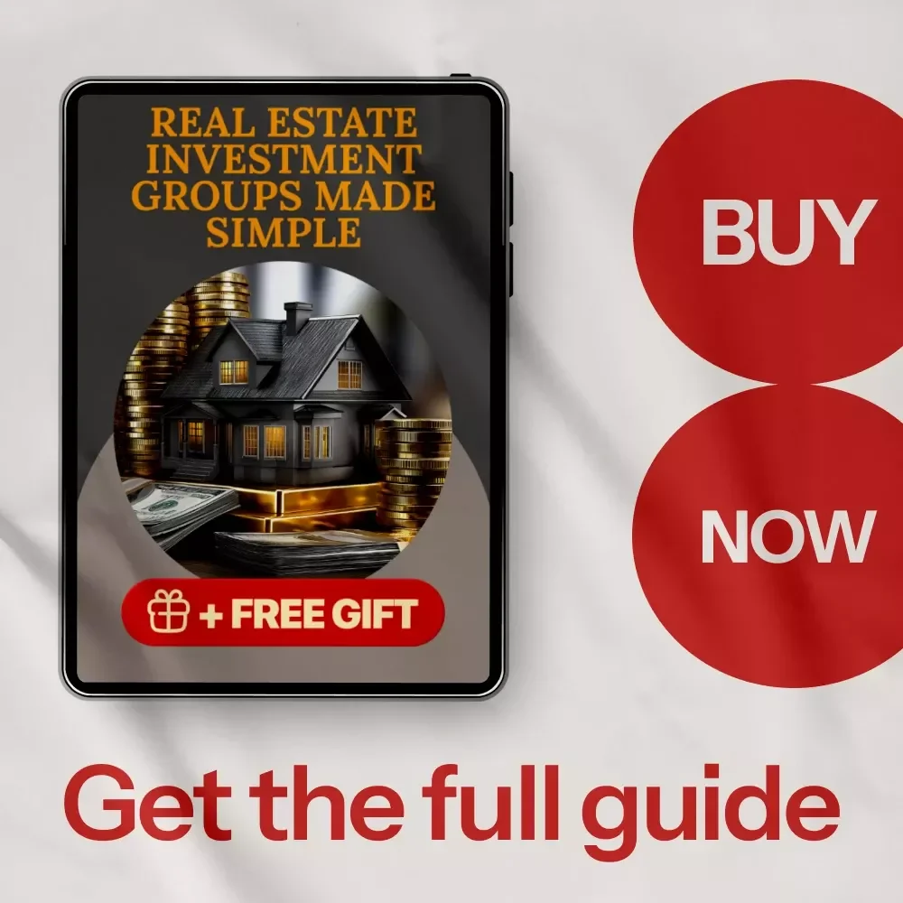 Real Estate Investment Groups Made Simple – Beginner-Friendly Guide on How to Invest in REIG | Digital Download REIG Investing eBook